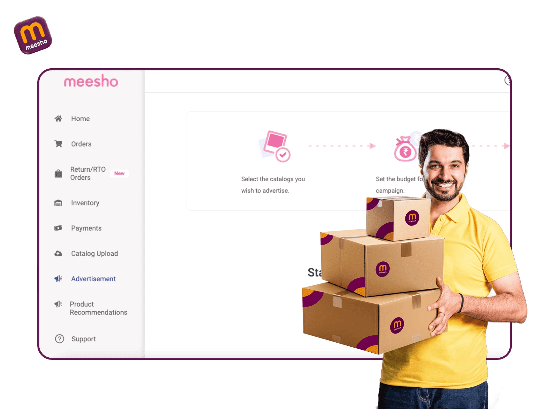 Meesho catalog advertisement