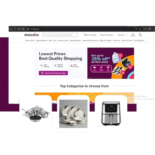 Meesho Seller Dashboard