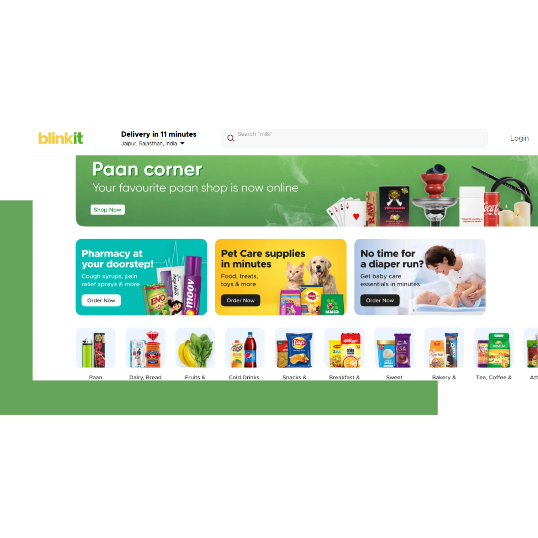 Blinkit Seller Dashboard