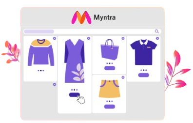 Myntra seller dashboard illustration